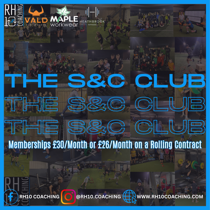 The S&C Club Membership (Monday)